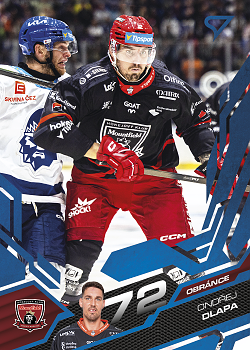 Ondrej Dlapa Hradec Kralove Tipsport ELH 2025/26 SportZoo 2. serie Azure Blue #277