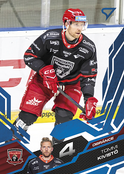 Tommi Kivisto Hradec Kralove Tipsport ELH 2025/26 SportZoo 2. serie Azure Blue #279