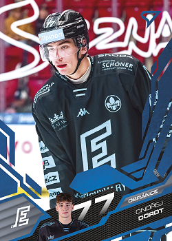 Ondrej Dorot Karlovy Vary Tipsport ELH 2025/26 SportZoo 2. serie Azure Blue #287