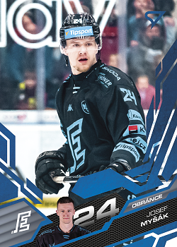 Josef Mysak Karlovy Vary Tipsport ELH 2025/26 SportZoo 2. serie Azure Blue #289