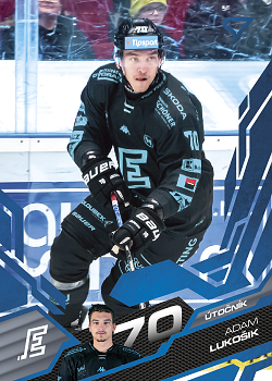 Adam Lukosik Karlovy Vary Tipsport ELH 2025/26 SportZoo 2. serie Azure Blue #291