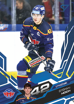 Stepan Hoch Ceske Budejovice Tipsport ELH 2025/26 SportZoo 2. serie Azure Blue #297