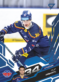 Filip Prikryl Ceske Budejovice Tipsport ELH 2025/26 SportZoo 2. serie Azure Blue #299
