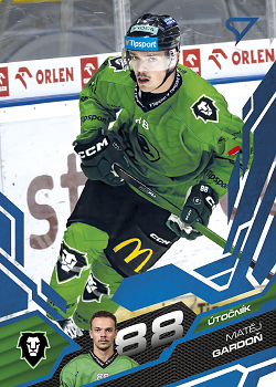 Matej Gardon Mlada Boleslav Tipsport ELH 2025/26 SportZoo 2. serie Azure Blue #305