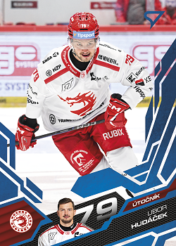 Libor Hudacek Trinec Tipsport ELH 2025/26 SportZoo 2. serie Azure Blue #313