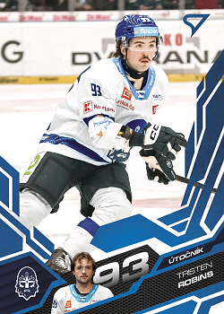 Tristen Robins Kladno Tipsport ELH 2025/26 SportZoo 2. serie Azure Blue #352