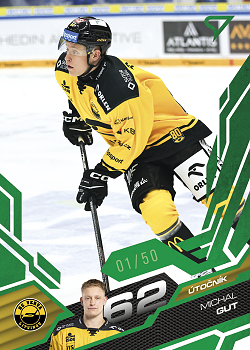 Michal Gut Litvinov Tipsport ELH 2025/26 SportZoo 2. serie Emerald Green /50 #319
