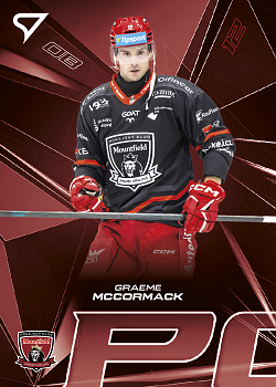 Graeme McCormack Hradec Kralove Tipsport ELH 2025/26 SportZoo 2. serie Powerhouse #PH-028