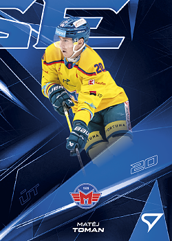 Matej Toman Ceske Budejovice Tipsport ELH 2025/26 SportZoo 2. serie Powerhouse #PH-051
