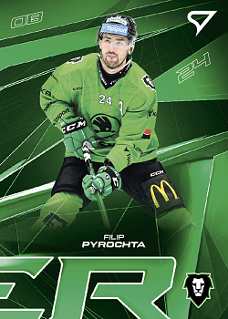 Filip Pyrochta Mlada Boleslav Tipsport ELH 2025/26 SportZoo 2. serie Powerhouse #PH-057
