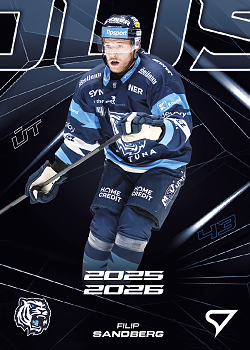 Filip Sandberg Liberec Tipsport ELH 2025/26 SportZoo 2. serie Powerhouse #PH-095