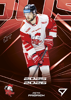 Petr Fridrich Olomouc Tipsport ELH 2025/26 SportZoo 2. serie Powerhouse #PH-122