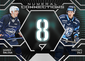 Daloga - Zile Kometa Brno - Liberec Tipsport ELH 2025/26 SportZoo 2. serie Numeral Connections #NC-03
