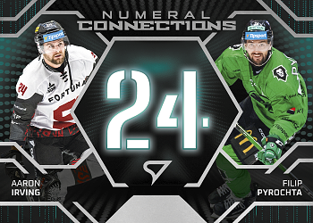Irving - Pyrochta Sparta - Mlada Boleslav Tipsport ELH 2025/26 SportZoo 2. serie Numeral Connections #NC-11