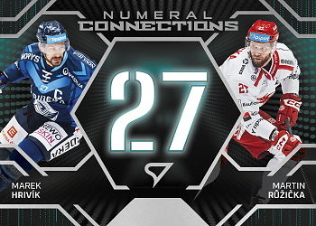Hrivik - Ruzicka Vitkovice - Trinec Tipsport ELH 2025/26 SportZoo 2. serie Numeral Connections #NC-12