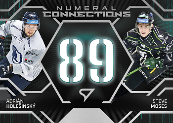 Holesinsky - Moses Plzen - Mlada Boleslav Tipsport ELH 2025/26 SportZoo 2. serie Numeral Connections #NC-16