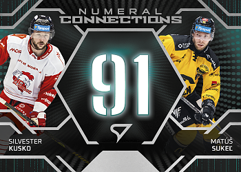 Kusko - Sukel Olomouc - Litvinov Tipsport ELH 2025/26 SportZoo 2. serie Numeral Connections #NC-17