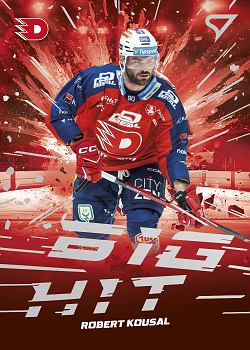 Robert Kousal Pardubice Tipsport ELH 2025/26 SportZoo 2. serie Big Hit #BD-02