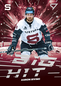 Aaron Irving Sparta Tipsport ELH 2025/26 SportZoo 2. serie Big Hit #BD-03