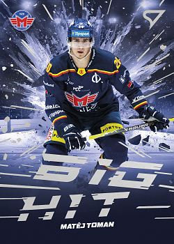 Matej Toman Ceske Budejovice Tipsport ELH 2025/26 SportZoo 2. serie Big Hit #BD-07