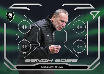 Miroslav Horava Mlada Boleslav Tipsport ELH 2025/26 SportZoo 2. serie Bench Boss #BB-09