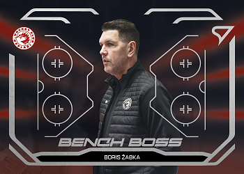 Boris Zabka Trinec Tipsport ELH 2025/26 SportZoo 2. serie Bench Boss #BB-10