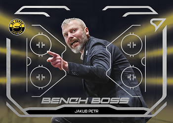 Jakub Petr Litvinov Tipsport ELH 2025/26 SportZoo 2. serie Bench Boss #BB-11