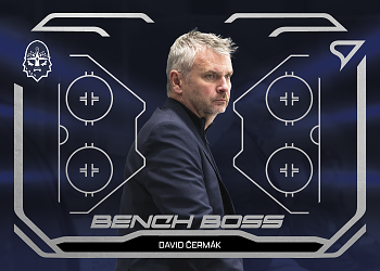 David Cermak Kladno Tipsport ELH 2025/26 SportZoo 2. serie Bench Boss #BB-16