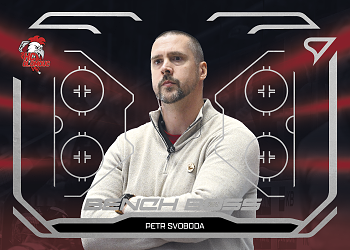 Petr Svoboda Olomouc Tipsport ELH 2025/26 SportZoo 2. serie Bench Boss #BB-18
