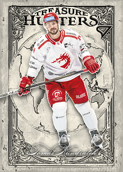 Tomas Kundratek Trinec Tipsport ELH 2025/26 SportZoo 2. serie Treasure Hunter #TH-18