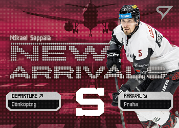 Mikael Seppala Sparta Tipsport ELH 2025/26 SportZoo 2. serie New Arrivals #NA-09