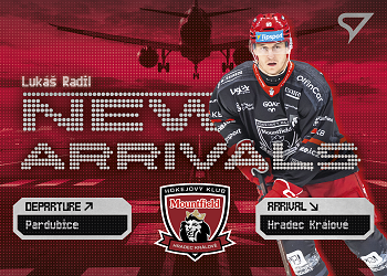 Lukas Radil Hradec Kralove Tipsport ELH 2025/26 SportZoo 2. serie New Arrivals #NA-13
