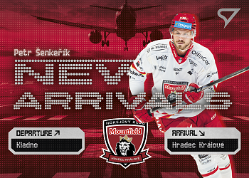 Petr Senkerik Hradec Kralove Tipsport ELH 2025/26 SportZoo 2. serie New Arrivals #NA-14