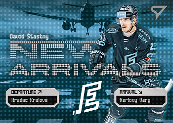 David Stastny Karlovy Vary Tipsport ELH 2025/26 SportZoo 2. serie New Arrivals #NA-18