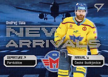 Ondrej Vala Ceske Budejovice Tipsport ELH 2025/26 SportZoo 2. serie New Arrivals #NA-19