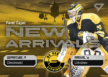 Pavel Cajan Litvinov Tipsport ELH 2025/26 SportZoo 2. serie New Arrivals #NA-24