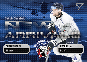 Jakub Jerabek Plzen Tipsport ELH 2025/26 SportZoo 2. serie New Arrivals #NA-27