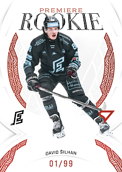 David Silhan Karlovy Vary Tipsport ELH 2025/26 SportZoo 2. serie Rookie Premiere /99 #RP-12