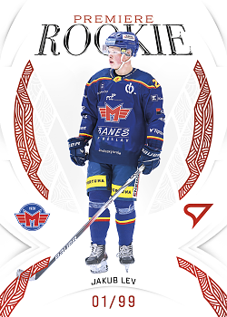 Jakub Lev Ceske Budejovice Tipsport ELH 2025/26 SportZoo 2. serie Rookie Premiere /99 #RP-15