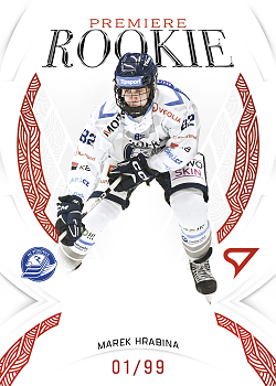 Marek Hrabina Vitkovice Tipsport ELH 2025/26 SportZoo 2. serie Rookie Premiere /99 #RP-18