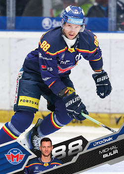 Michal Bulir Ceske Budejovice Tipsport ELH 2025/26 SportZoo 1. serie #100