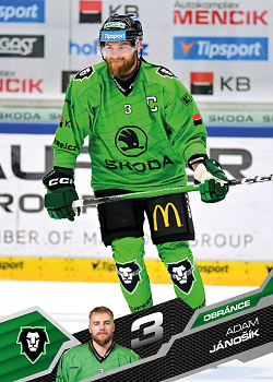 Adam Janosik Mlada Boleslav Tipsport ELH 2025/26 SportZoo 1. serie #111