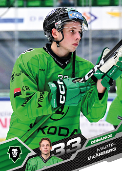 Martin Skarberg Mlada Boleslav Tipsport ELH 2025/26 SportZoo 1. serie #115