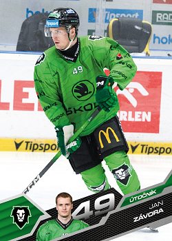 Jan Zavora Mlada Boleslav Tipsport ELH 2025/26 SportZoo 1. serie #126