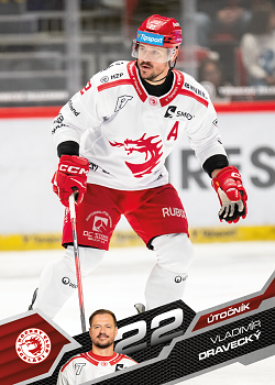 Vladimir Dravecky Trinec Tipsport ELH 2025/26 SportZoo 1. serie #136