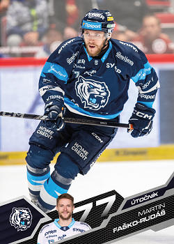 Martin Fasko-Rudas Liberec Tipsport ELH 2025/26 SportZoo 1. serie #188
