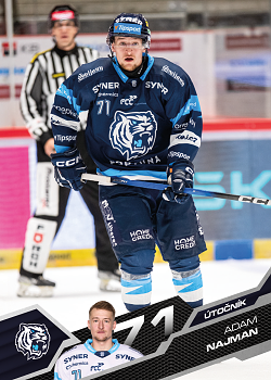 Adam Najman Liberec Tipsport ELH 2025/26 SportZoo 1. serie #191