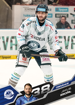 Jakub Zboril Vitkovice Tipsport ELH 2025/26 SportZoo 1. serie #206