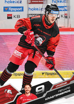 Renars Krastenbergs Olomouc Tipsport ELH 2025/26 SportZoo 1. serie #246