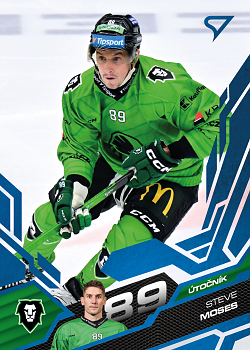 Steve Moses Mlada Boleslav Tipsport ELH 2025/26 SportZoo 1. serie Azure Blue #122